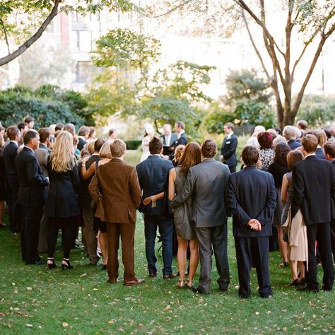 Standing Ceremony, Park Wedding Ceremony, Save Money Wedding, Wedding Money, Wedding Etiquette, Ceremony Seating, Wedding Rituals, Wedding Site, Used Wedding Dresses