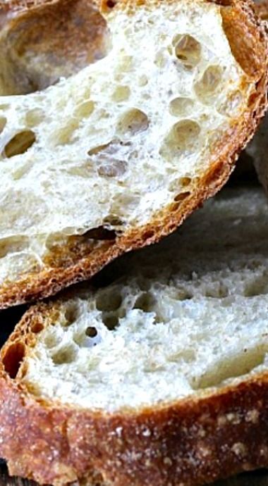 Country French Bread Recipes, Courtney Williams, Rock Crock Recipes, Gluten Free Breads, No Yeast Bread, French Bread Recipe, Easy Sourdough, Country Bread, Artisan Bread Recipes