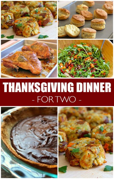 Preparing Thanksgiving Dinner, Thanksgiving Dinner For Two, Dinner Thanksgiving, Easy Meals For Two, Easy Thanksgiving Recipes, Thanksgiving Dinner Menu, Thanksgiving Dinner Recipes, Dinner For 2, Thanksgiving Cooking