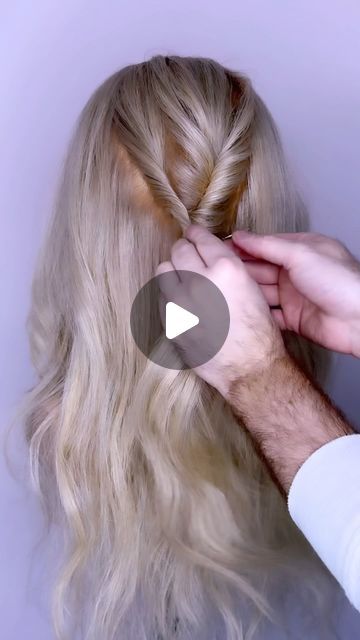 Diy Half Updos For Medium Hair, Updos Half Up Half Down, Half Up Half Down Wedding Hair How To, Easy Half Up Half Down Hairstyles Formal, Hairstyles Half Up Half Down, Half Up Half Down Hair Tutorial, Bridal Half Up Half Down, Love Hairstyles, Diy Updo