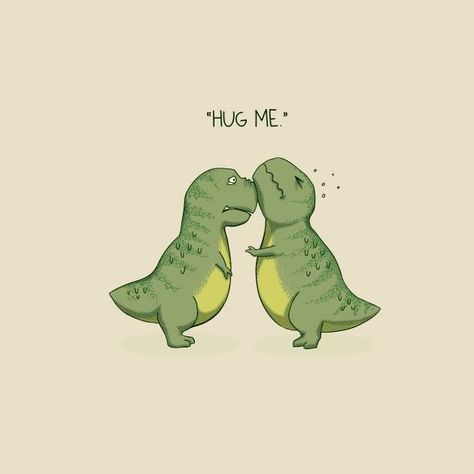 Cute T Rex, Magic Runes, White Tattoo, Hug Me, White Ink, Runes, T Rex, Dinosaurs, You Think