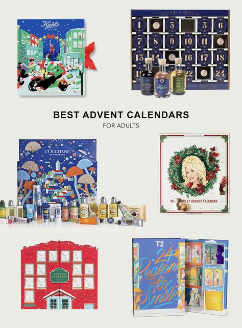 The Best 2021 Advent Calendars for Adults to Buy Now Advent Calendars For Adults, Cosmetic Advent Calendar, Candle Advent Calendar, Adult Advent Calendar, Wine Advent Calendar, Best Beauty Advent Calendar, Cool Advent Calendars, Advent Calendar Fillers, Advent Box