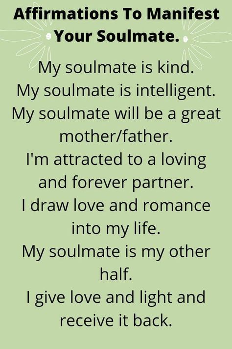 Manifestation Soul Mates, Soul Mate Affirmations, Manifest Boyfriend Affirmations, Boyfriend Affirmation, Find Soulmate, Soulmate Affirmations, Karma Spell, Manifest Soulmate, Manifestation Prayer