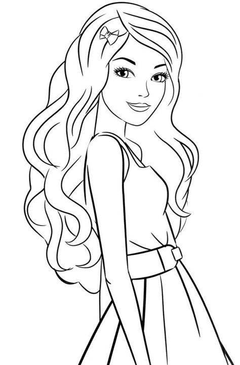 People Coloring Pages, Disney Princess Colors, Barbie Drawing, Disney Princess Coloring Pages, Barbie Coloring, Barbie Coloring Pages, Dog Coloring Page, Coloring Page Ideas, Princess Coloring