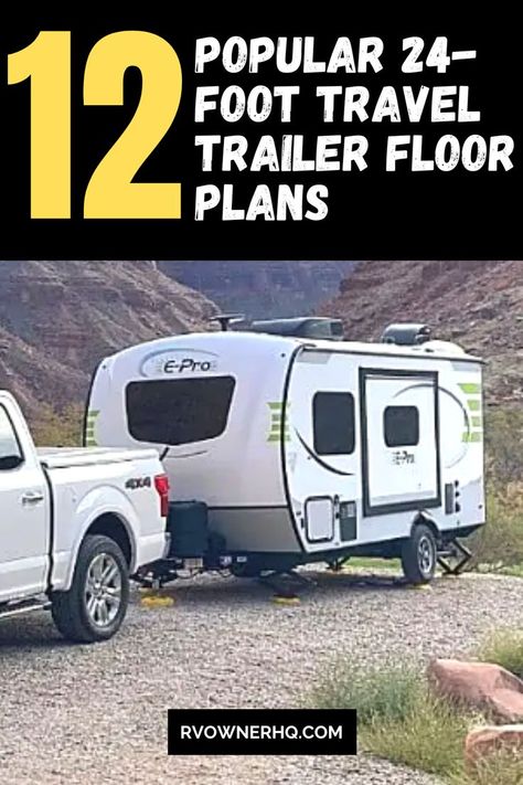 Trailer Floor Plans, Travel Trailer Floor Plans, Camper Flooring, Small Camping Trailer, Rv Floor Plans, Rv Interior Remodel, Small Travel Trailers, Rv Travel Trailers, Small Campers