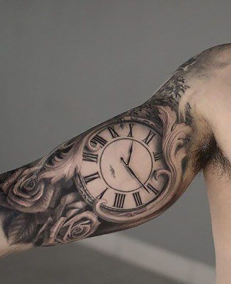 Outer Bicep Tattoos, Tattoos Arm Mann, Tattoo Bicep, Inside Of Arm Tattoo, Bicep Tattoo Men, Inner Arm Tattoos, Inner Bicep Tattoo, Inner Arm Tattoo, Cool Arm Tattoos