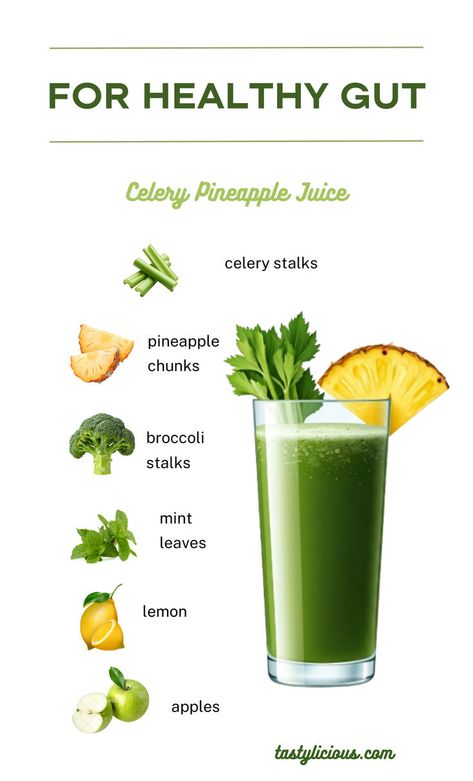 celery pineapple juice recipe celery juice for gut benefits of drinking celery juice juice cleanse ingredients green juice weight loss colon cleanse smoothie drink ideas smoothie fat burning Juicing Celery, Pineapple Juice Benefits, Homemade Juice Cleanse, Juice Cleanse Benefits, Broccoli Juice, Broccoli Smoothie, Healthy Green Juice, Pineapple Juice Recipes, Celery Juice Benefits