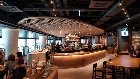 Korea’s newest, largest, fanciest Starbucks Starbucks Korea, 1 Billion Dollars, Billion Dollars, Coffee Bar, Coffee Shop