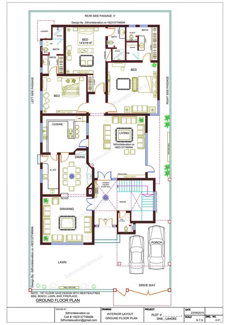 Beautiful 1 kanal #house plan #drawing 2 #kanal, 10 marla house #Plan Layout, #Architectural & #interiors Designing Services, kindly share with your friends, thanks 1kanal House Plan, 2 Kanal House Elevation, 1 Kanal House Plan 50x90 Modern, 50x90 House Plans Layout Modern, 50x90 House Plans Layout, 1 Kanal House Plan 50x90, 2 Kanal House Plan, 2d Design Drawing, 1 Kanal House Plan