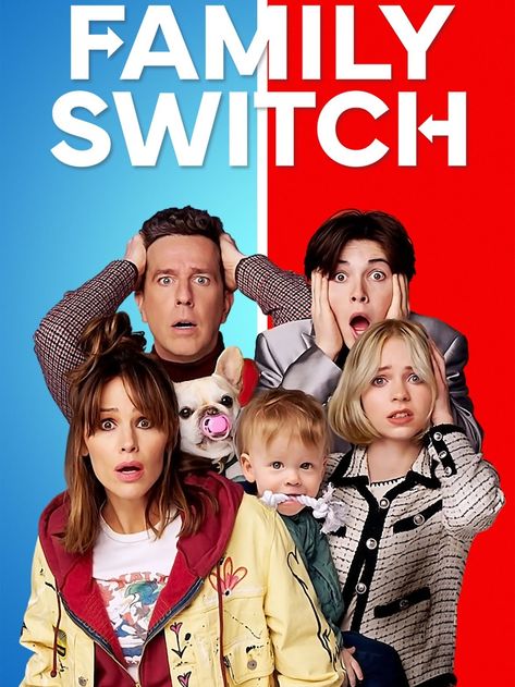 When family members switch bodies with each other during a rare planetary alignment, their hilarious journey to find their way back to normal will bring them closer together than they ever thought possible. Family Switch, Kids Christmas Movies, Christmas Movies List, Best Shows On Netflix, Family Christmas Movies, Best Christmas Movies, Family Films, Hollywood Movies, Family Movie