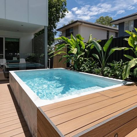 Why You Should Consider Getting an Above-Ground Pool Plunge Pool Cost, Freeform Pool Designs, Pool Design Modern, Small Above Ground Pool, Inground Pool Designs, Piscina Intex, Oberirdische Pools, Cheap Pool, Intex Pool