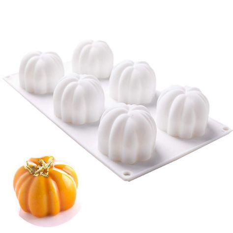 PRICES MAY VARY. ▶Handmade Soap Mold Made of Food-Grade Silicone. Easy release and clean. environmental friendly. ▶6 cavities 3D pumpkin silicone mold size: 30 x 20 x 7cm/11.8 x 7.8 x 2.8 inch. Single mold weight is approx. 210g. ▶3D mousse cake mold temperature range from -40 to +446 degrees Fahrenheit (-40 to +230 degrees Celsius). Flexible and Non-Stick. Baked Goods Pop Out Easily, Microwave, Oven, Refrigerator, Freezer and Dishwasher Safe. non-stick surface. ▶Best silicone mold for DIY Jelly Diy Candle Tray, Pumpkin Mold, Dessert Halloween, Diy Dessert, Pumpkin Soap, Baking Crafts, Pumpkin Mousse, Chocolate Crafts, Halloween Mold