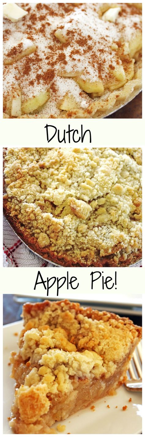 Delicious homemade Apple Pie recipe with a crumb topping that makes it one of the best apple pie recipes!  Very easy to make, this pie is perfect for the holidays, special occasions or any day! #applepie #apples #holidaybaking #homemade #pierecipe #dutchapplepie Spinach Couscous, Caramel Apple Pie Recipes, Dutch Apple Pie Recipe, Dutch Apple Pie, Apple Pie Bars, Best Apple Pie, Dutch Apple, Creme Brûlée, Apple Pie Recipe