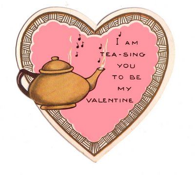 Tea With Friends: Vintage Tea-themed Valentines Valentines Tea Party, Tea With Friends, Valentine Tea, Arte Grunge, Old Cards, Vintage Valentine Cards, My Funny Valentine, Valentine Cards, Vintage Greeting Cards