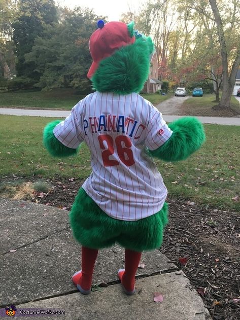 Philly Phanatic Costume - Halloween Costume Contest Philly Phanatic Costume, Phanatic Costume, Philly Phanatic, 2017 Halloween Costumes, Homemade Costume, Costume Works, Fan Photo, Halloween Costume Contest, My Grandson