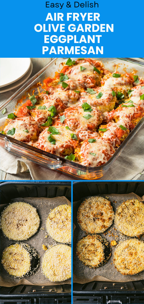 This healthy air fryer eggplant Parmesan is a lighter, lower-calorie twist on the classic dish. It delivers the same crispy, golden texture and deliciously melted cheese, all topped with zesty tomato sauce—ready in just minutes!
eggplant parmesan
eggplant parmesan air fryer
eggplant parmesan healthy
eggplant parmesan easy
eggplant parmesan vegan Panko Eggplant Parmesan, Frozen Eggplant Parmesan, Eggplant Parmesan Air Fryer Recipe, Grilled Eggplant Parmesan, Egg Plant Parmesan Recipe Air Fryer, Eggplant Parmesan Air Fryer, Eggplant Parmesan Vegan, Olive Garden Chicken Parmigiana, Recipes For Eggplant