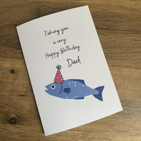 Dad Bday Card Ideas, Happy Birthday For Dad, Dad Bday Cards, Diy Birthday Card For Dad, Happy Birthday Cards For Dad, Bday Cards For Dad, Dad Birthday Card Ideas, 16th Wishlist, Birthday Card Ideas For Dad