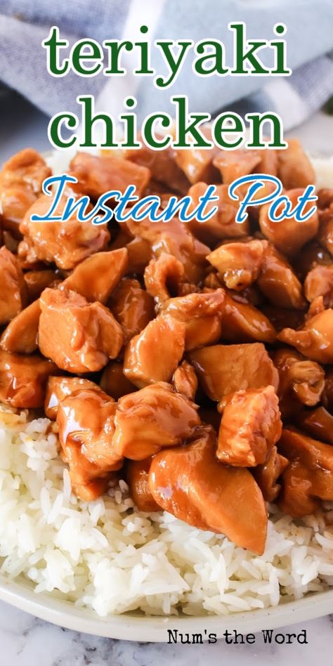 Healthy Teriyaki Chicken, Instant Pot Teriyaki Chicken, Teriyaki Chicken Breast, Teriyaki Chicken Bowl, Pollo Teriyaki, Teriyaki Chicken And Rice, Easy Teriyaki Chicken, Teriyaki Recipe, Chicken Teriyaki Recipe