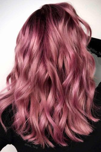 Breathtaking Rose Gold Hair Ideas You Will Fall in Love With Instantly ★ See more: https://glaminati.com/rose-gold-hair/ Rose Gold Hair Shades, 2019 Nails, Gold Hair Colors, Hair Color Rose Gold, Fantasy Hair, Work Hairstyles, Nails Red, Rose Gold Hair, Ombre Hair Color