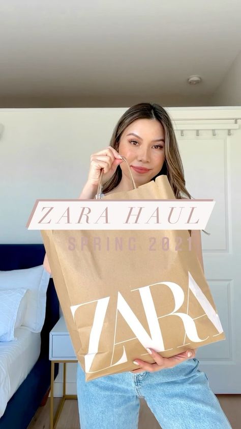 Zara haul TikTok. Spring/Summer 2021 Zara Try on. Zara Haul, Try On, Summer Fashion, Zara, Spring Summer, Women's Top, Instagram