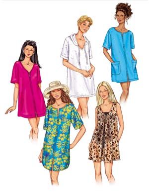 Butterick 3474 Cover-up sewing pattern Beach Coverup Pattern, Sewing Patterns Simplicity, Sewing Patterns Free Women, Trendy Sewing Patterns, Swimsuit Pattern, Trendy Sewing, Butterick Pattern, Butterick Sewing Pattern, Mccalls Sewing Patterns