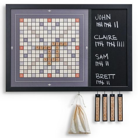 Scrabble tiles