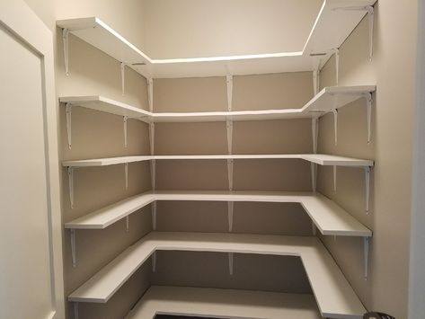 Storage Room For Kitchen, Store Room For Kitchen, Maximum Storage Pantry, Storage Room In Kitchen, Store Room Cabinet Design, Food Storage Room Organization, Store Room Shelves, Storeroom Shelves, Mediterranean Pantry Design