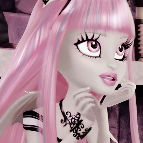 Rochelle Goyle Icon, G1 Monster High, Rochelle Goyle, Online Quiz, Increase Sales, Monster High, Hair, Pink