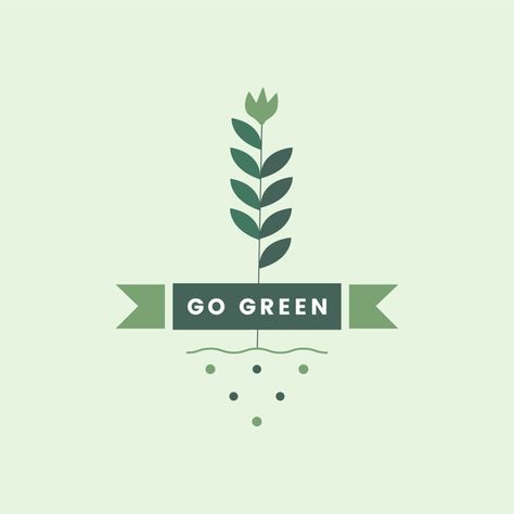 Go green for the environment icon Free Vector | Free Vector #Freepik #vector #freebackground #freelogo #freebanner #freefood The Environment, Go Green, Premium Vector, Light Green, Eco Friendly, Green