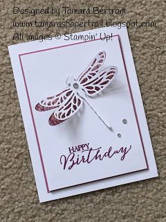 Quick And Easy Cards, Stampin Up Birthday Cards, Mary Fish, Easy Cards, Dragonfly Dreams, Birthday Cards For Women, Bee Cards, Making Greeting Cards, Birthday Cards Diy