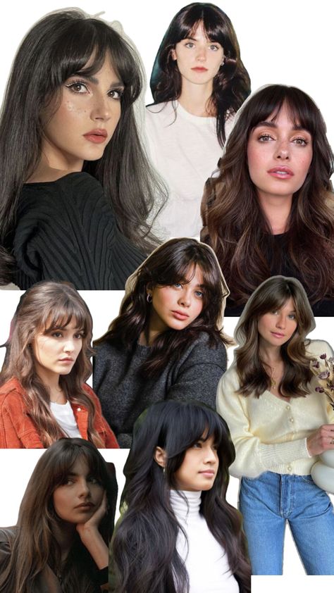 70s Haircuts, Hairstyles For Layered Hair, Mom Hairstyles, Long Hair With Bangs, Face Hair, Hair Envy, Dream Hair, Great Hair, Hair Dos