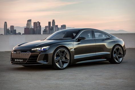 The third all-electric car to be shown from the brand with the four rings, the Audi E-Tron GT Concept is arguably the most exciting. It... Audi Gt, All Electric Cars, Electric Sports Car, Audi A, Bmw Concept, Audi E Tron, Audi E-tron, Porsche Taycan, Audi A7