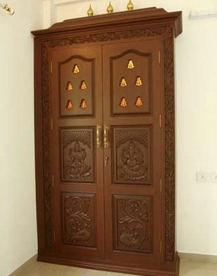 Puja Door, Pooja Room Door, Home Design Styles, Pooja Door, Pooja Door Design, House Main Door Design, Front Door Design Wood, Wooden Front Door Design, Interior Home Design