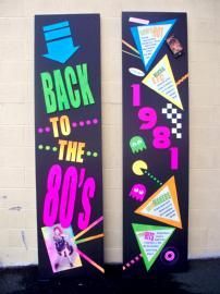 1980s theme party ideas | ... Custom Event centerpieces for 80s party High… 80s Gala, 1980s Theme, 80's Theme Party, 90s Party Ideas, Decades Party, 80s Party Decorations, Drunk Party, 80's Theme, Event Centerpieces