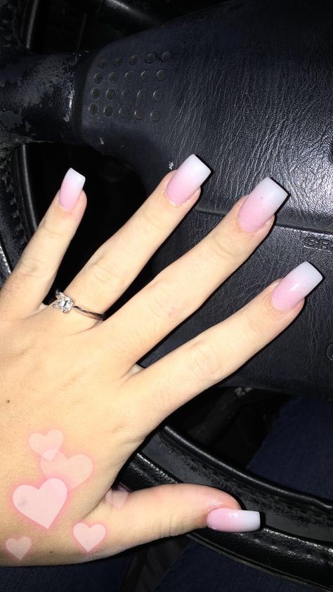 Nails #ombre Baby Shower Nails Girl, Short Nails Black, Shower Nails, Baby Shower Nails, French Manicures, Nails Ombre, Personal Things, Baby Shower Girl, Cute Nail Art Designs