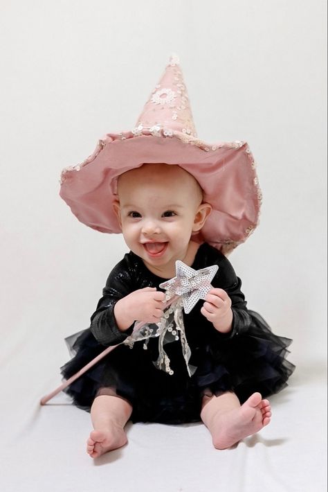 Baby witch Halloween costume Follow my shop @morgallen_ on the @shop.LTK app to shop this post and get my exclusive app-only content! #liketkit #LTKHalloween #LTKfindsunder50 #LTKbaby @shop.ltk https://liketk.it/4jcNJ Baby Witch Costume Diy, Pink Witch Hat, Baby Witch Costume, Cute Witch Costume, Halloween Nursery, Witch Costume Diy, Pink Witch, Baby Costumes Girl, Witch Costumes