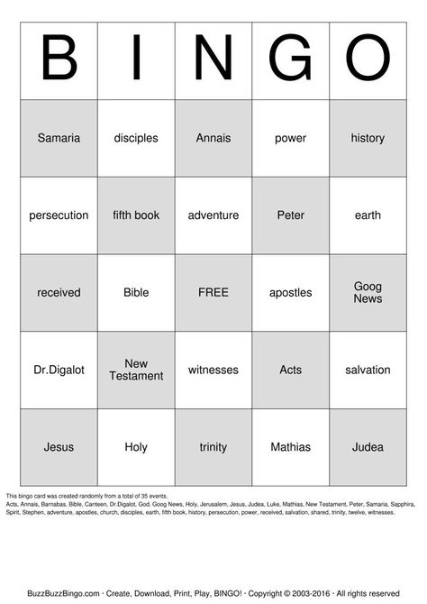 Bible Bingo, Armor Of God Lesson, Sunday School Games, Bingo Party, Tv Watching, Vocabulary Instruction, Core Vocabulary, Sunday School Crafts For Kids, Bible Games