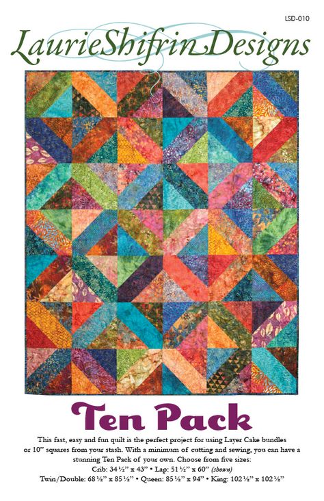 batik quilt patterns simple quilts | By Anne M. Moscicki | Published April 28, 2011 | Full size is 528 ... Layer Cake Quilt Patterns, Quilt Layers, Quilting Books, Cake Quilt, Layer Cake Quilts, Batik Quilts, Quilt Care, Scrap Quilt Patterns, Jellyroll Quilts