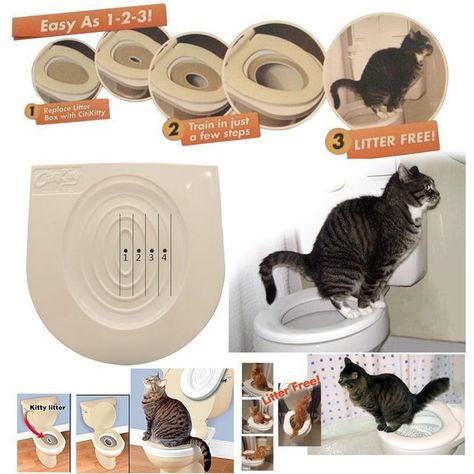 Puppy Potty Training Tips, Katt Diy, Training Puppies, Cat Toilet Training, Puppy House, Potty Training Puppy, Pictures Of Cats, Cat Toilet, Training Kit