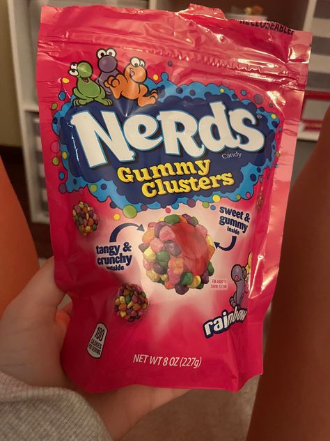 Nerds Gummy Clusters, Gummy Clusters, Nerds Candy, Popular Candy, Too Much Sugar, Eating Too Much, Sleepover Food, Candy Brands, Cute Snacks