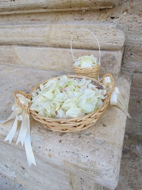 White Rose Petals, White Rose Wedding Bouquet, Flower Girl Petals, White Roses Wedding, Rose Wedding Bouquet, Wedding Petals, Engagement Ceremony, Flowers Petals, Rose Leaves