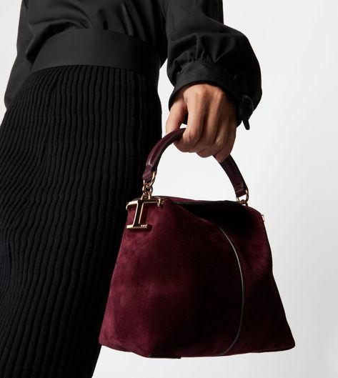 Tods Bag, Burgundy Bag, Micro Bag, Bag Design, Timeless Accessories, Handbags Online, Handbags For Women, Outfits Ideas, Body Bag