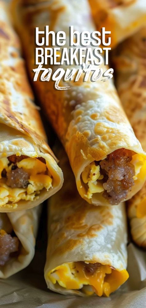 Breakfast Taquitos [35 Minutes] – Chasety Homemade Breakfast Taquitos, Breakfast Flautas Recipe, Homemade Breakfast Tornado, Breakfast Taquitos Recipe, Healthy And Delicious Breakfast, Breakfast Burrito Without Eggs, Breakfast Taquitos Air Fryer, Traditional Mexican Breakfast Recipes, On The Road Breakfast Ideas