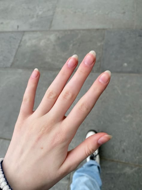 Slim Hands Long Nails, Simple Nail Shapes, Natural Aesthetic Nails, Best Shape Nails For Long Fingers, How To Get Slender Fingers, Long Slender Hands Women, Slim Fingers Aesthetic, Men Long Nails, Slim Hands And Fingers Aesthetic