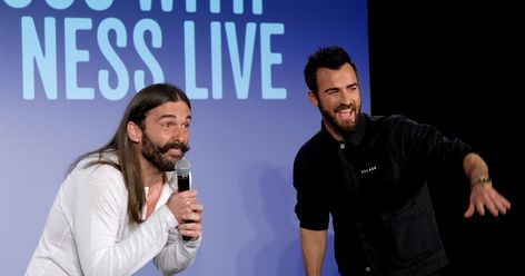 Justin Theroux Tattoos, Jonathan Van Ness, Queer Eye, Justin Theroux, Back Tattoo, York City, New York City, Interview, Festival