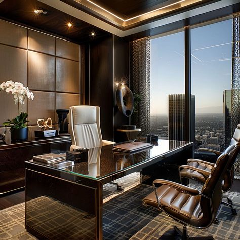 Classical Office Interior, Luxury Office Cabin Design, Manager Office Interior Design, Dream Office Luxury, Manager Office Interior, Ceo Office Design Luxury Modern, Ceo Office Design Luxury, Boss Office Interior Design, Executive Office Design Interior