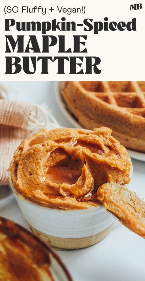 Vegan Pumpkin Butter, Maple Pumpkin Butter, Maple Butter Recipe, Pumpkin Butter Recipe, Food Sauces, Vegan Minimalist, Basic Food, Vegan Biscuits, Spiced Butter