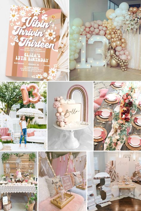 13th Birthday Party Ideas, 13th Birthday Party Ideas For Girls, 12th Birthday Party Ideas, Teen Girl Birthday Party, 14th Birthday Party Ideas, Birthday Sleepover Ideas, 13th Birthday Party, Thirteenth Birthday