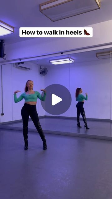 Dance Emporium By Lauren Halil on Instagram: "How to walk in heels 👠✨ | Beginners Tutorial   Via @danceemporiumbylh by @lauren.halil 🩷  #heealdance #howtowalkinheels #laurenhalil #laurenhaliltutorials #laurenhalildanceemporium #highheels #heelsclass" How To Walk In High Heels For Beginners, How To Walk In High Heels, How To Walk In Heels For Beginners, How To Walk In Heels, Heels For Beginners, Walk In Heels, Walking In High Heels, Walking In Heels, How To Walk