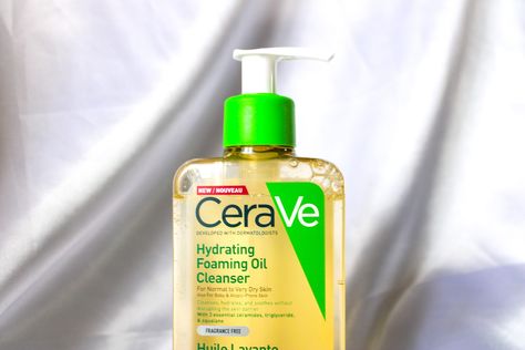 Cerave Hydrating Foaming Oil Cleanser, Cerave Oil Cleanser, Hydrating Foaming Oil Cleanser, Cerave Cleanser, Bioderma Atoderm, Ordinary Skincare, Cleanser For Oily Skin, The Ordinary Skincare, Maybelline Makeup